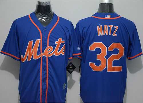 New York Mets #32 Steven Matz Blue New Cool Base Alternate Home Stitched Baseball Jersey,We sell and wholesale New York Mets #32 Steven Matz Blue New Cool Base Alternate Home Stitched Baseball Jersey on line form chian!